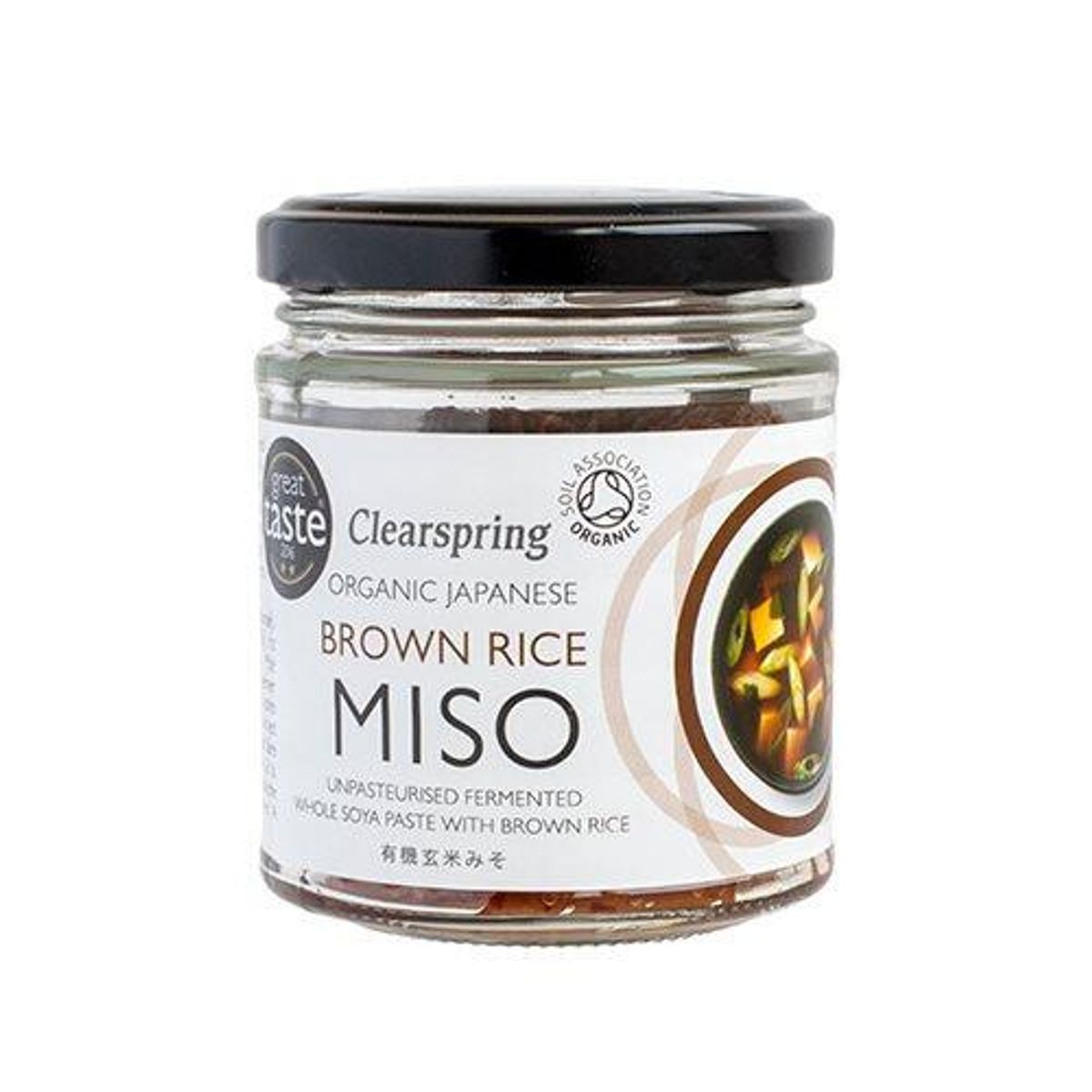 Miso Brown Rice Økologisk upasteuriseret - 150 gram