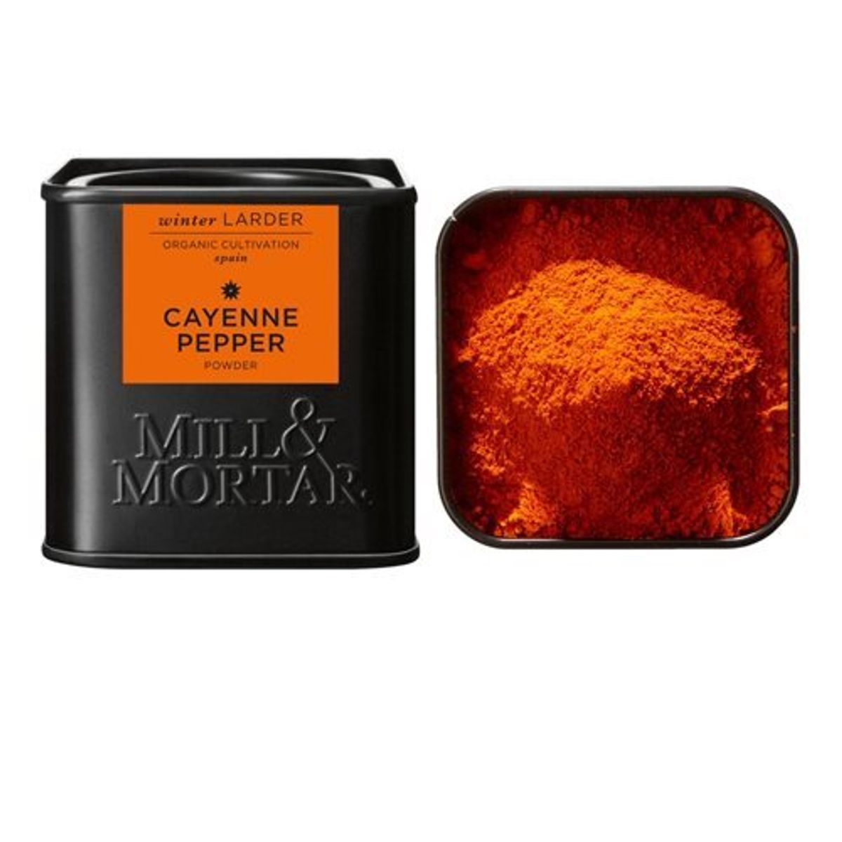 Cayenne peber stødt Ø Mill & Mortar - 45 g.