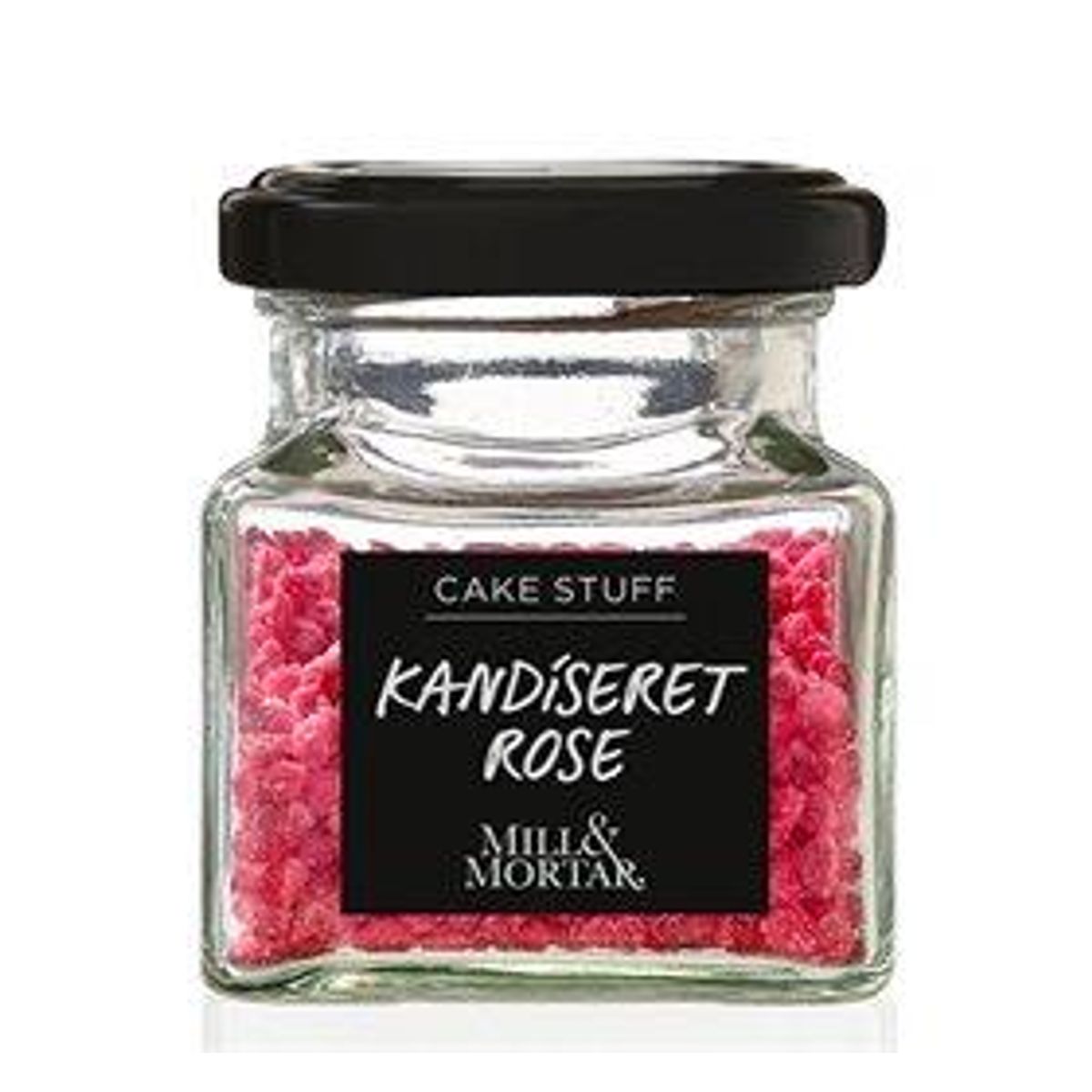 Kandiseret Rose - Mill & Mortar - 40 g.