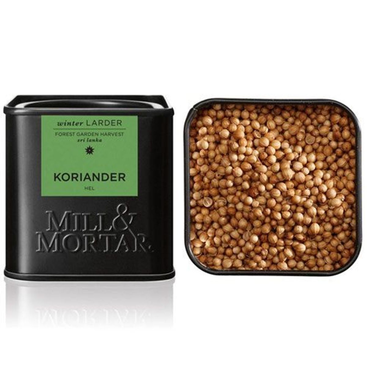 Korianderfrø hel Ø Mill & Mortar - 35 g.