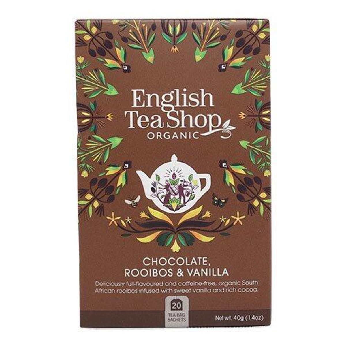 English Tea Shop Chocolate, Rooibos & Vanilla 20 br.