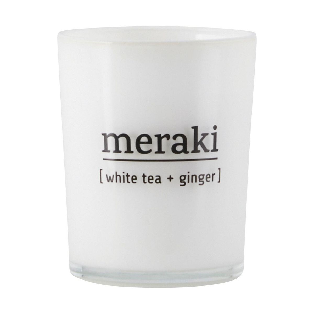 Meraki Duftlys White tea & ginger - 60 g.