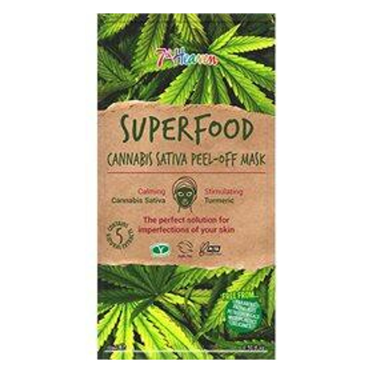 7th Heaven Ansigtsmaske Superfood Canabis Sativa - 10 ml