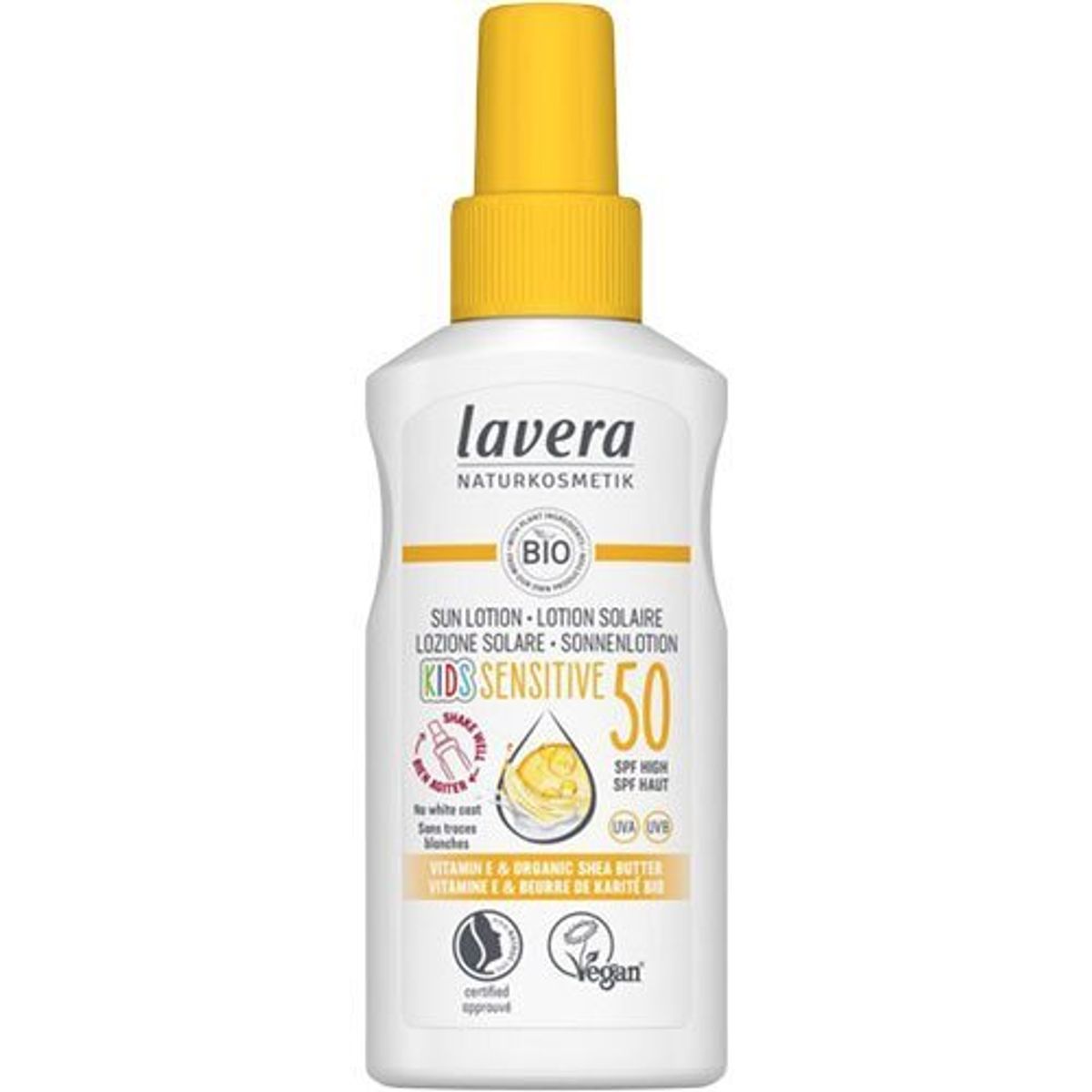 Lavera Sun Lotion Kids´ SPF 50+ Sensitiv - 100 ml.