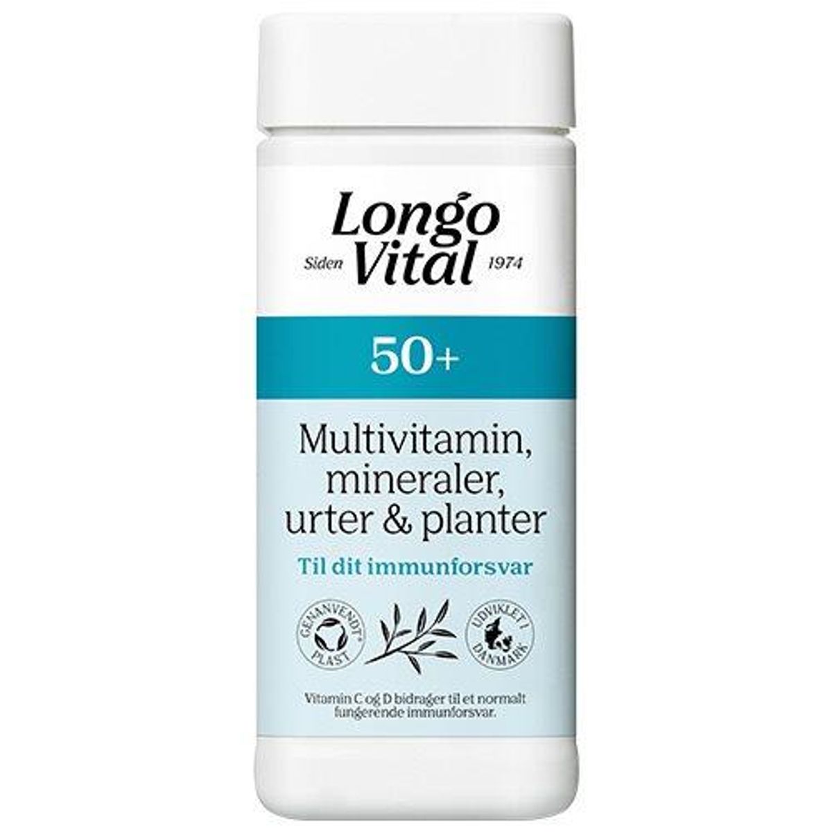 Longo Vital 50+ - 180 tabletter