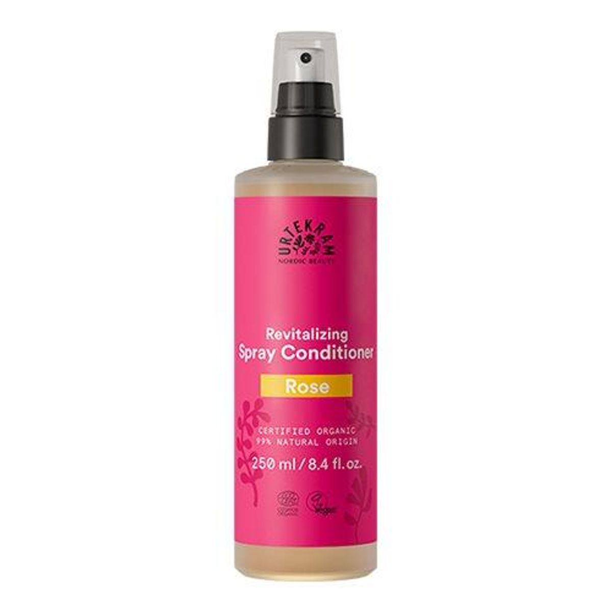 Conditioner spray Rose Urtekram - 250 ml.