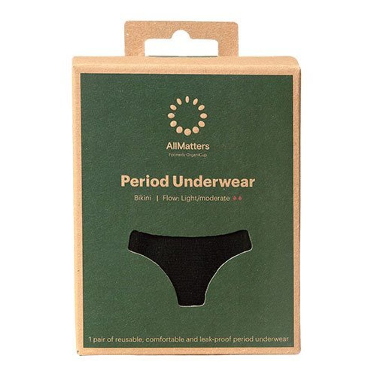 AllMatters menstruationstrusser - L - 1 stk