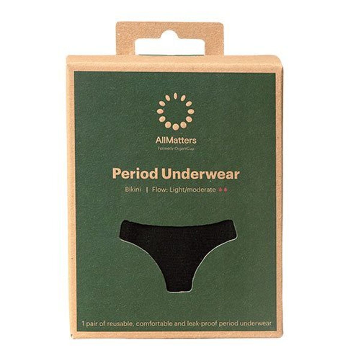 AllMatters menstruationstrusser - M - 1 stk