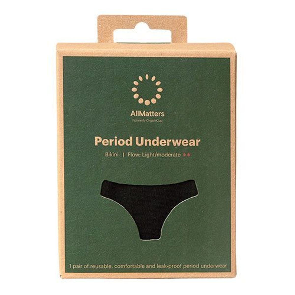 AllMatters menstruationstrusser - S - 1 stk