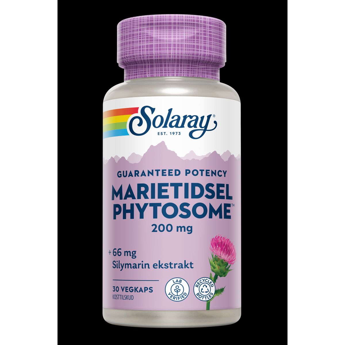 Solaray Marietidsel Phytosome - 30 kapsler