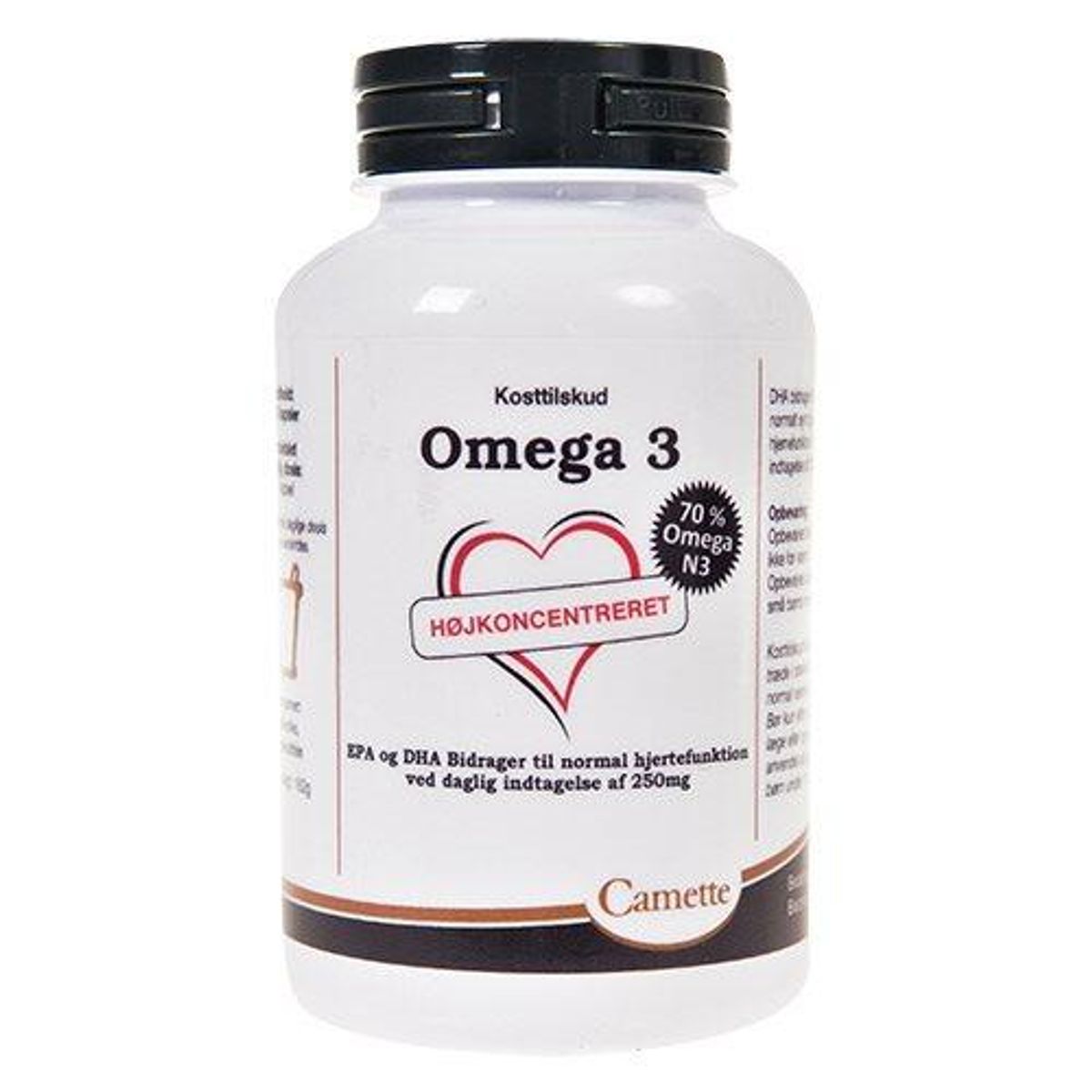 Camette Omega 3 - 120 kapsler