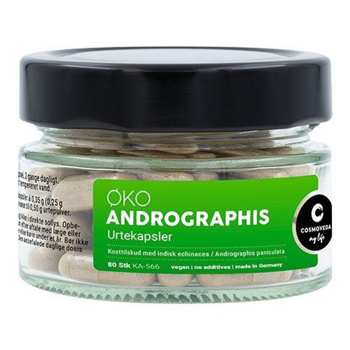 Andrographis Økologisk - 80 kapsler