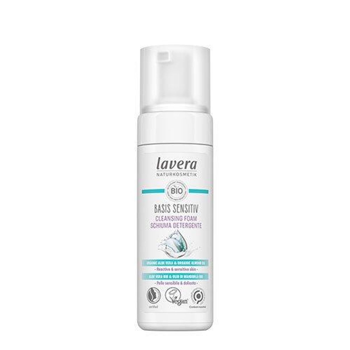 Lavera Cleansing Foam Basis Sensitiv - 150 ml.