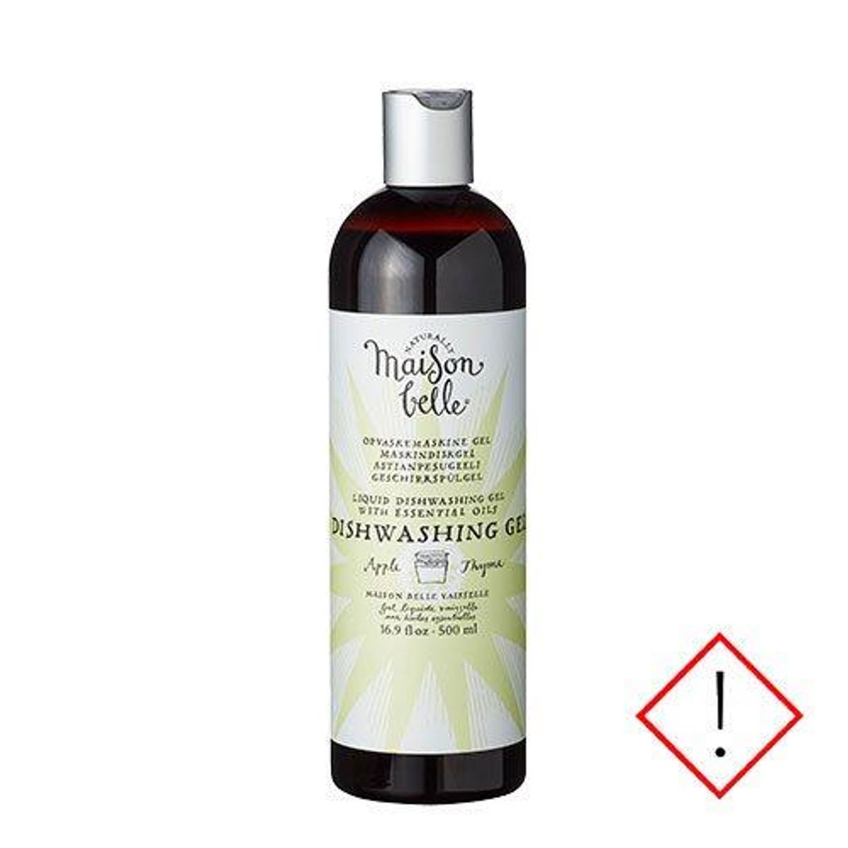 Maison Belle Dishwashing gel, Apple/Thyme - 500 ml