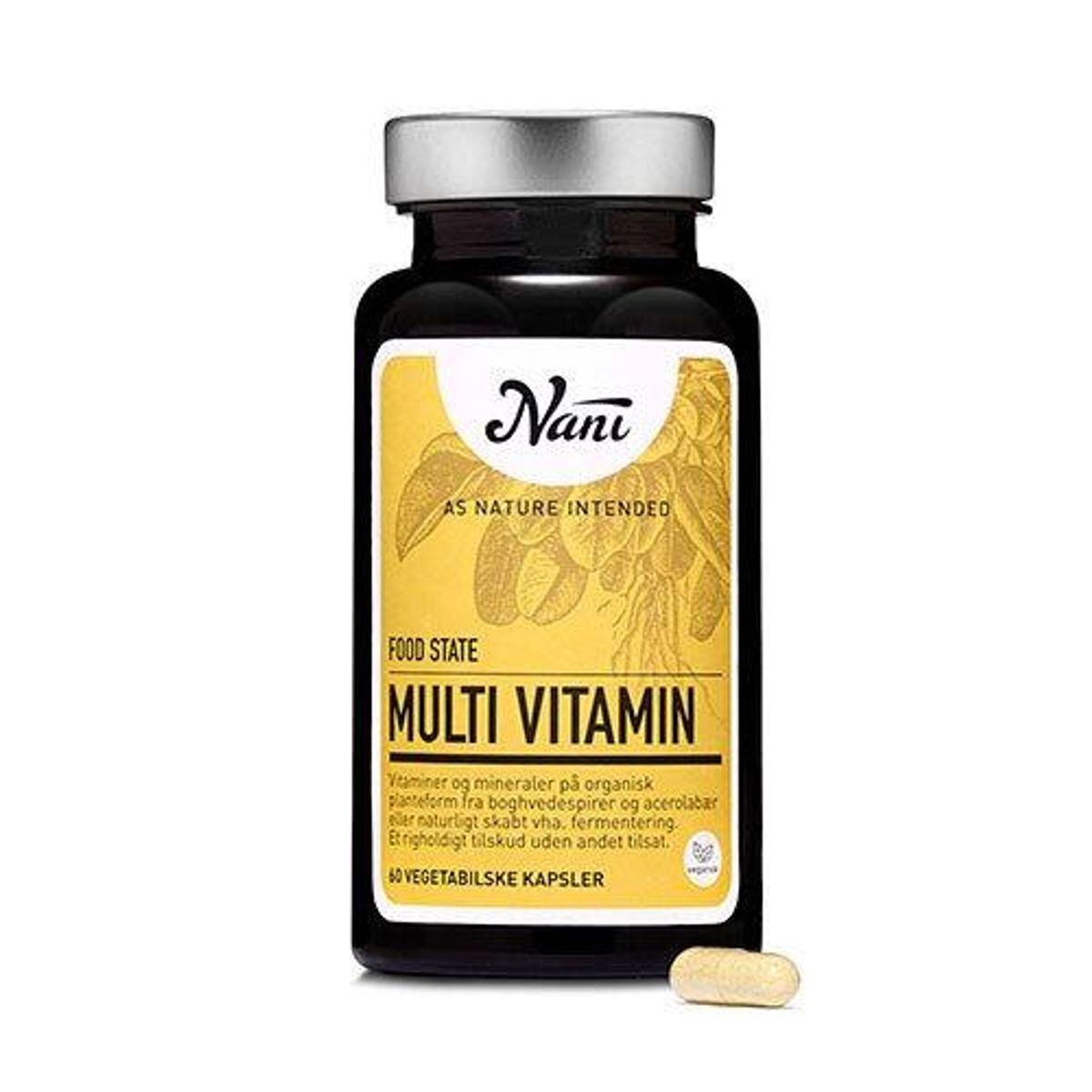 Multivitamin Food state Nani - 60 kapsler