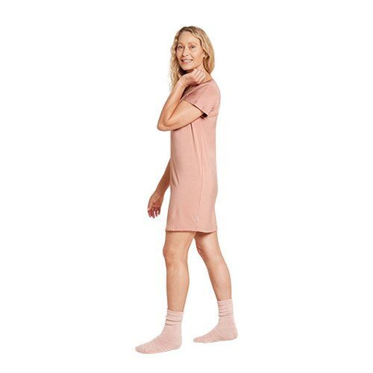 Boody Goodnight Nightdress Dusty Pink str. M - 1 stk