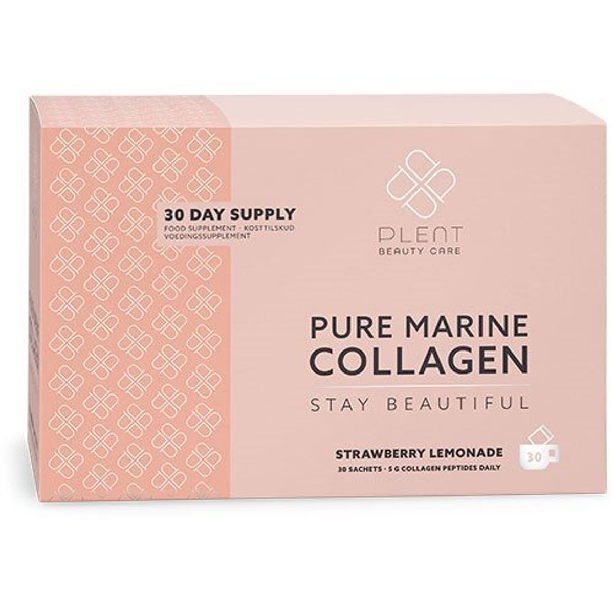 Pure Marine Collagen Strawberry Lemonade 30 x 5 gram