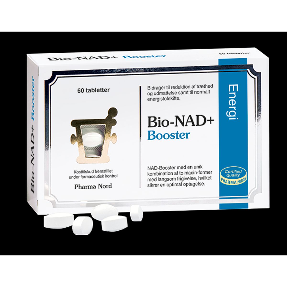 Bio-NAD+ Booster - 60 tabletter