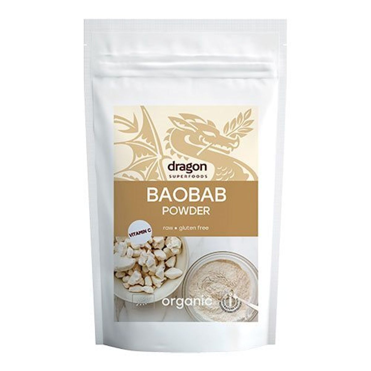 Baobab pulver Økologisk - 100 gram