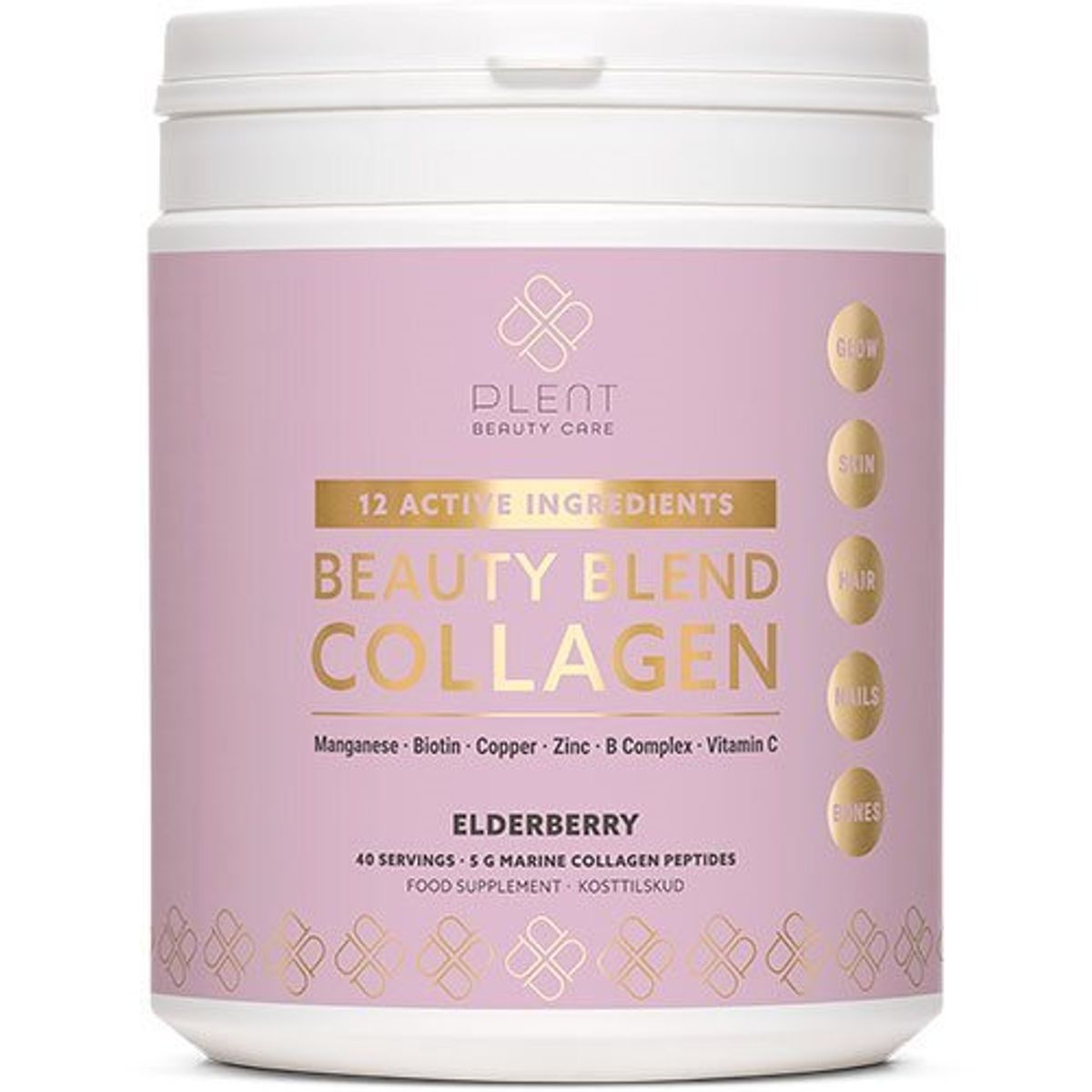 Beauty Blend Collagen Elderberry - 277 gram