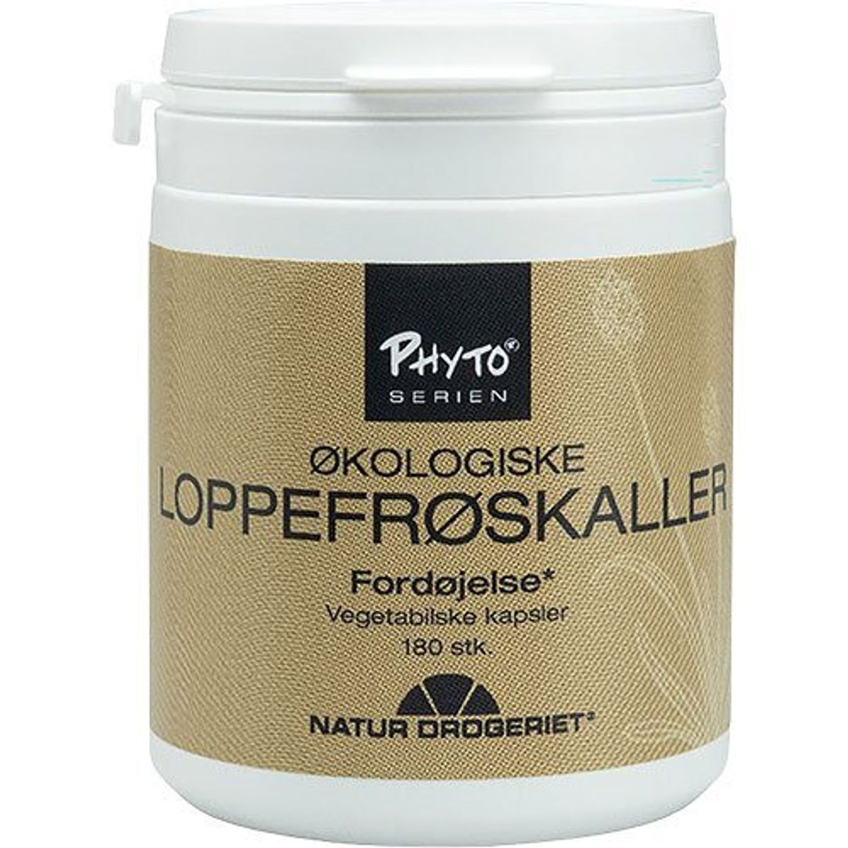 Loppefrøskaller kapsler Økologiske -180 kapsler