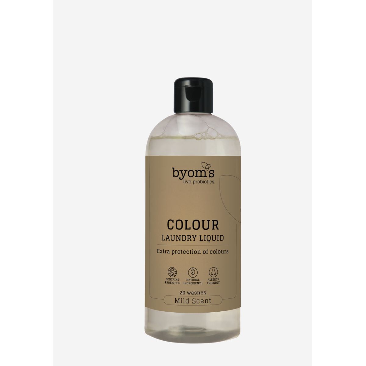 Byoms COLOUR PROBIOTIC LAUNDRY LIQUID Mild Scent - 400 ml.