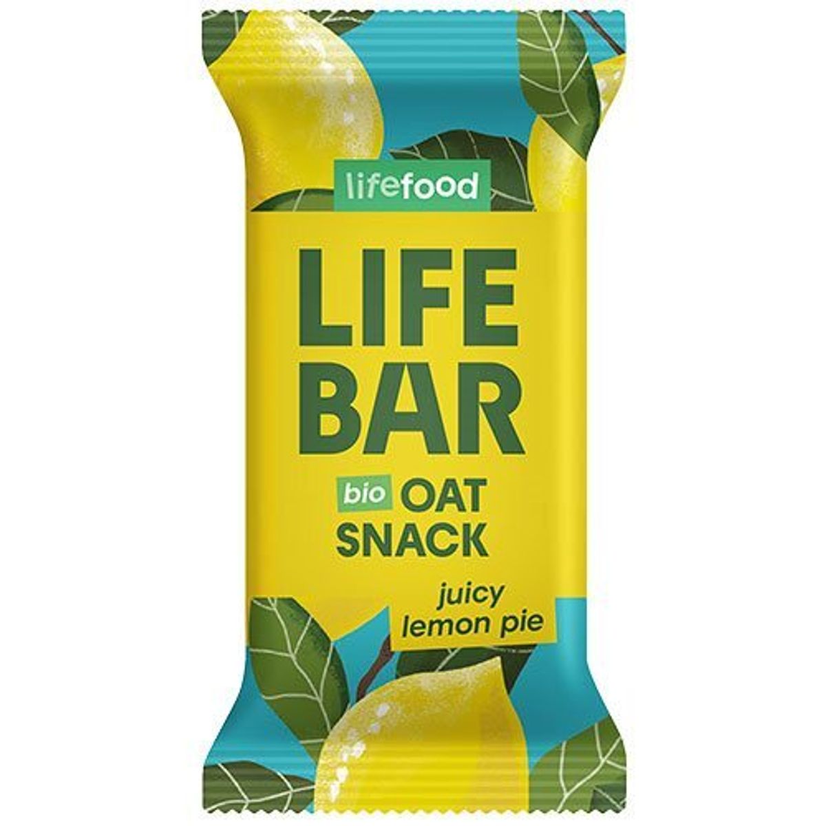 LifeBar Havrebar Lemon Økologisk - 40 gram