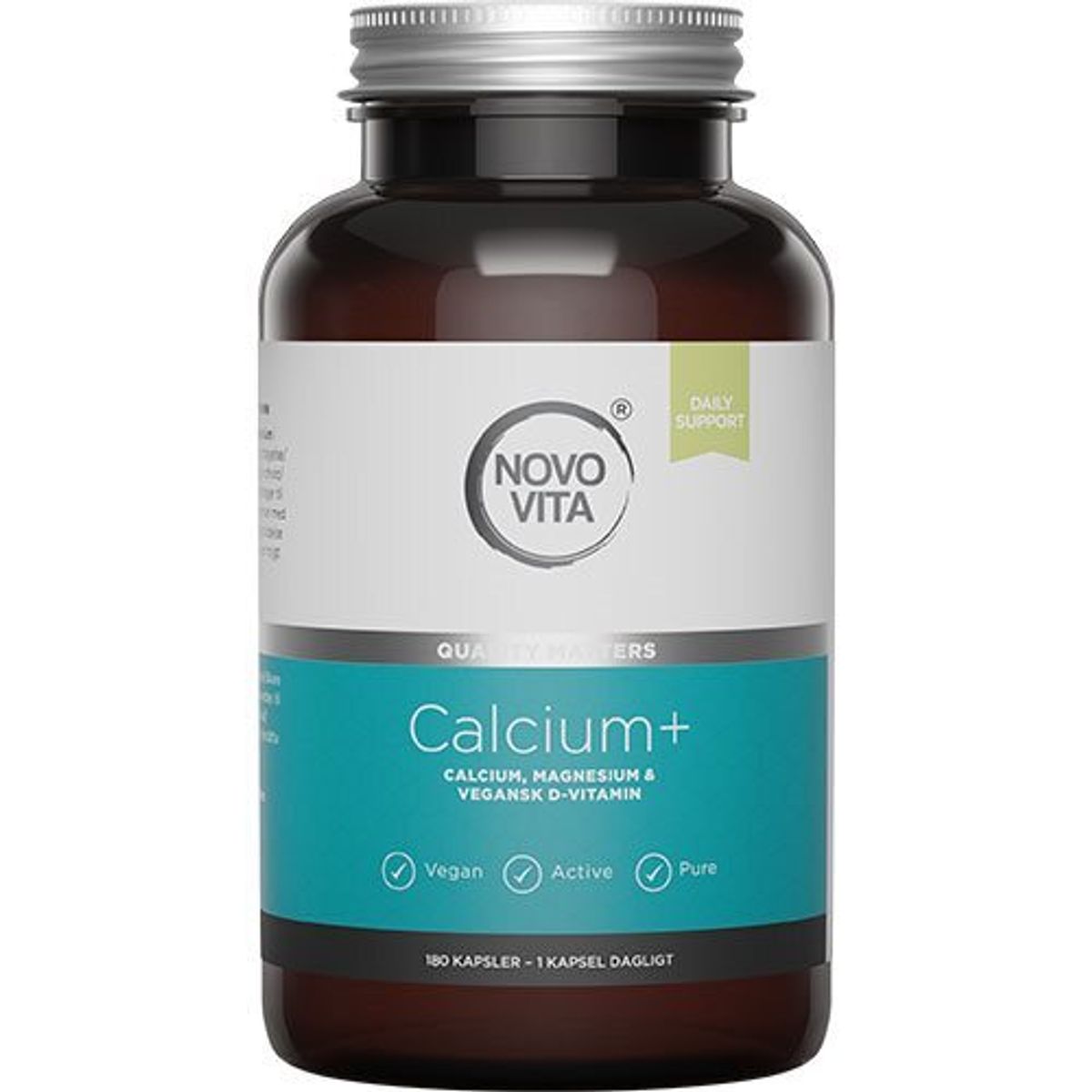 Novo Vita Calcium+ - 180 kapsler