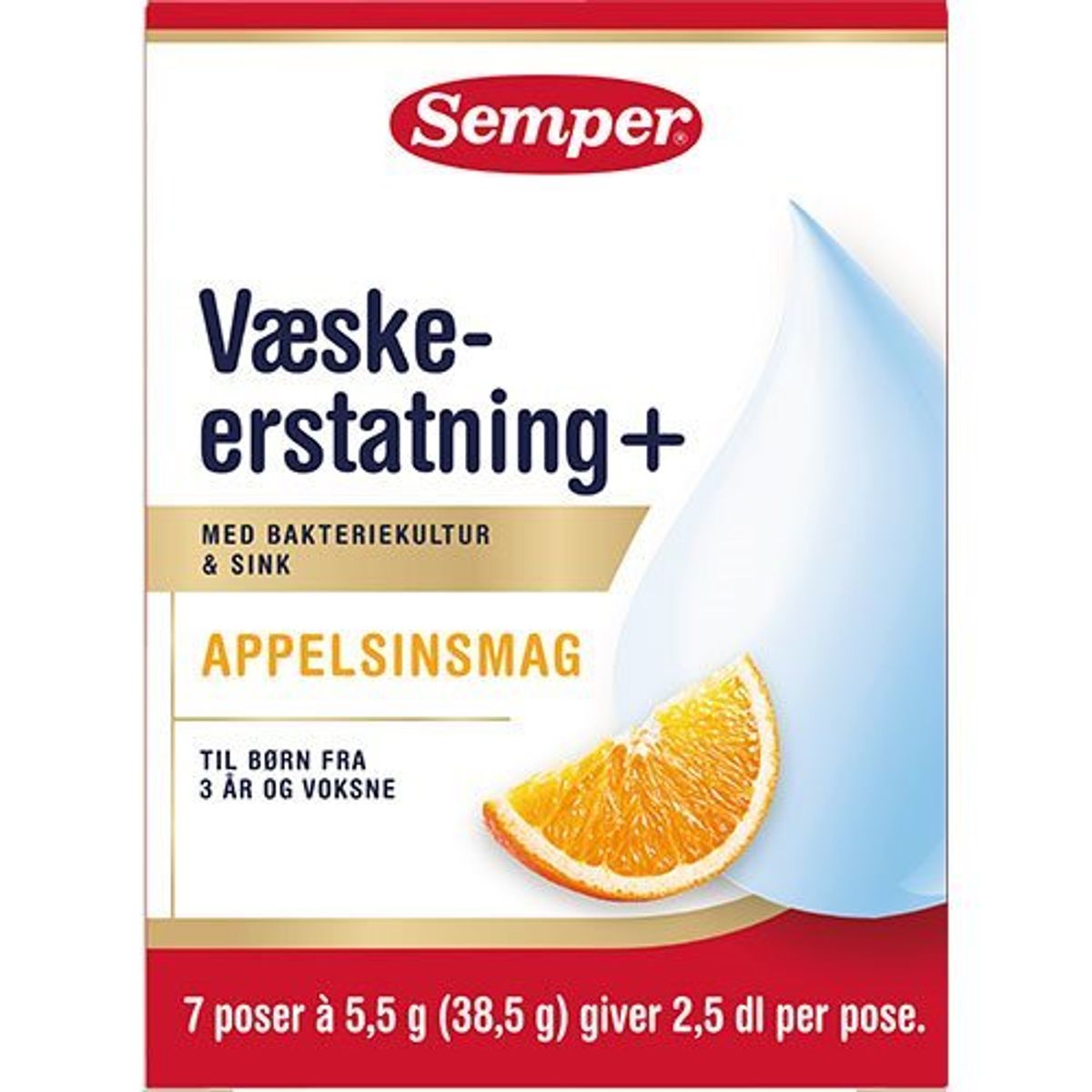 Semper Væskeerstatning+ - 7 breve