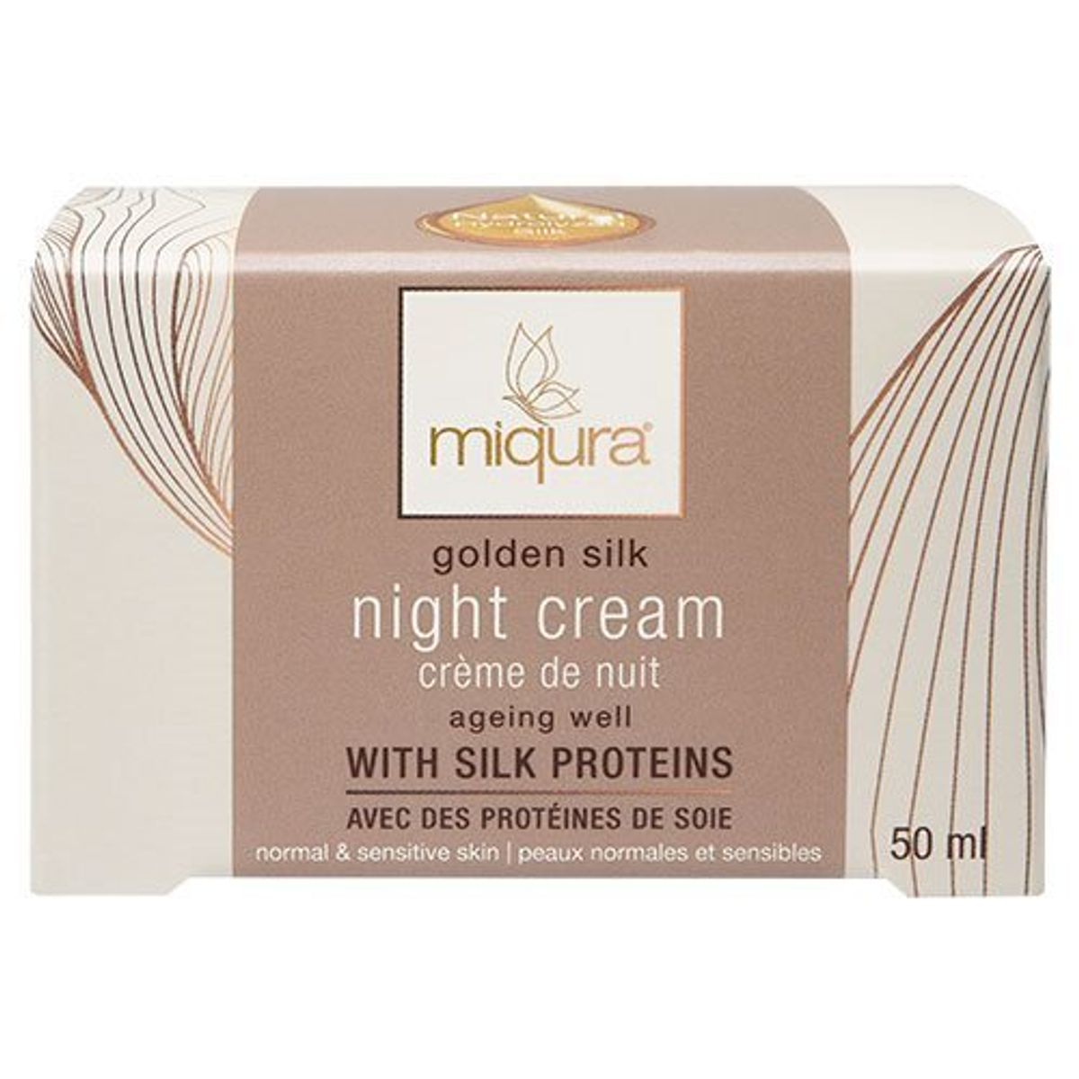 Golden Silk Anti-Age Night Cream - 50 ml.