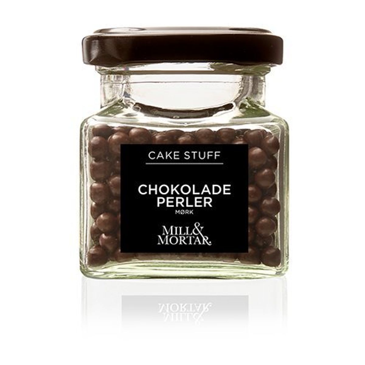 Mill & Mortar Chokolade Perler Mørk - 45 gram