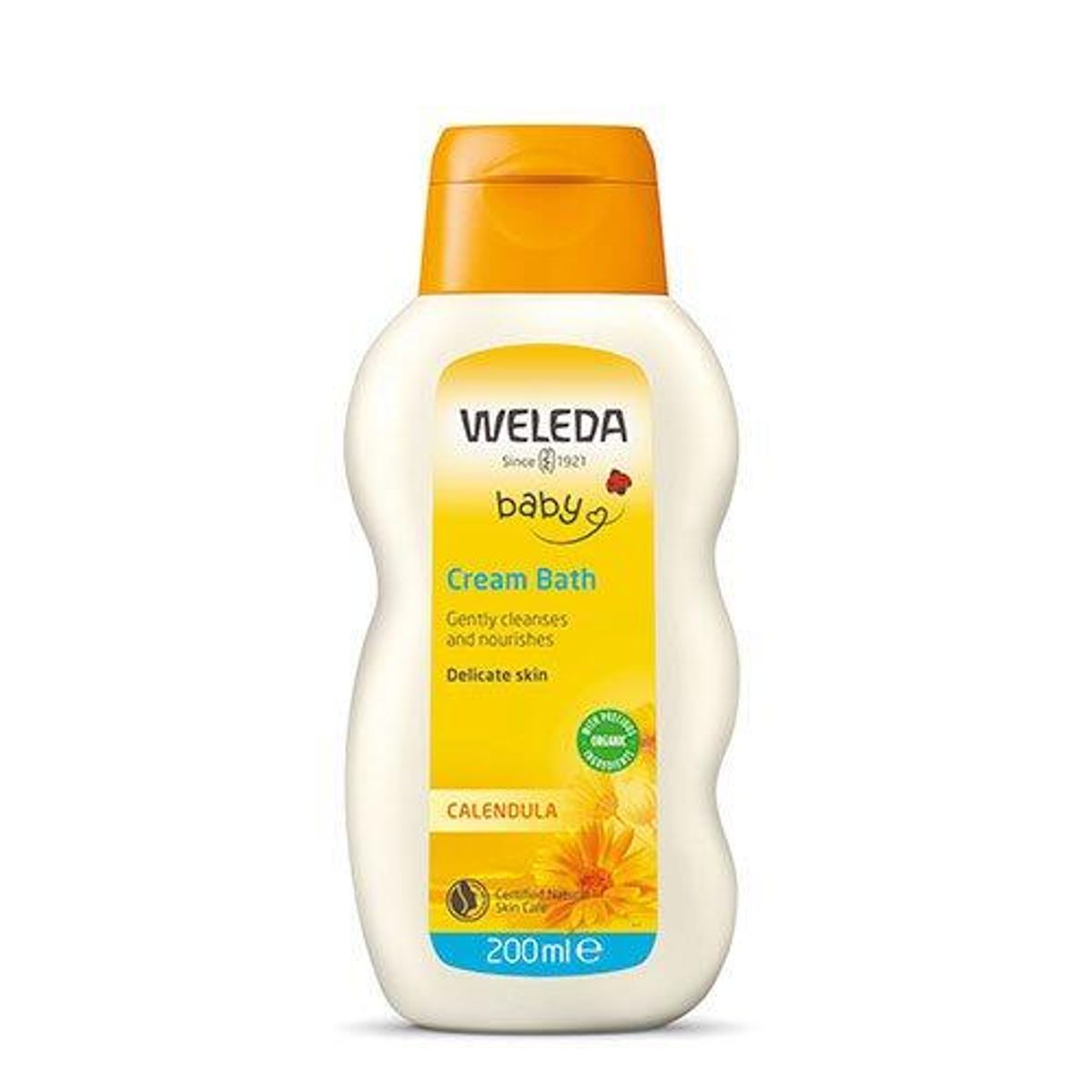 Weleda Calendula Cream Bath - 200 ml.