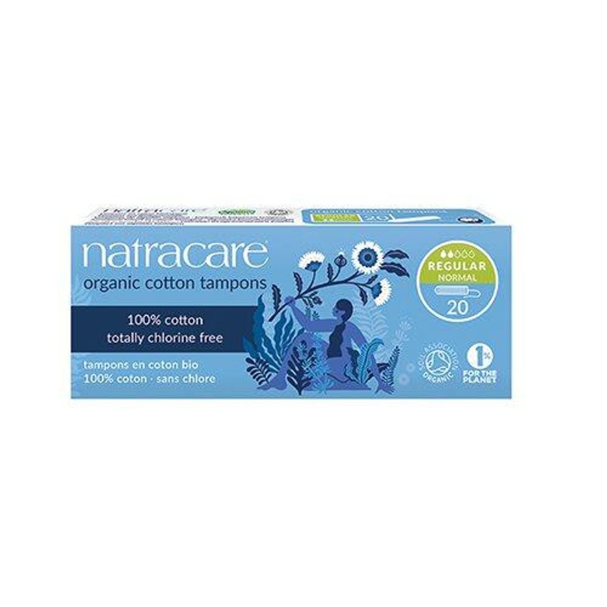 Natracare Tamponer Normal regular - 20 stk