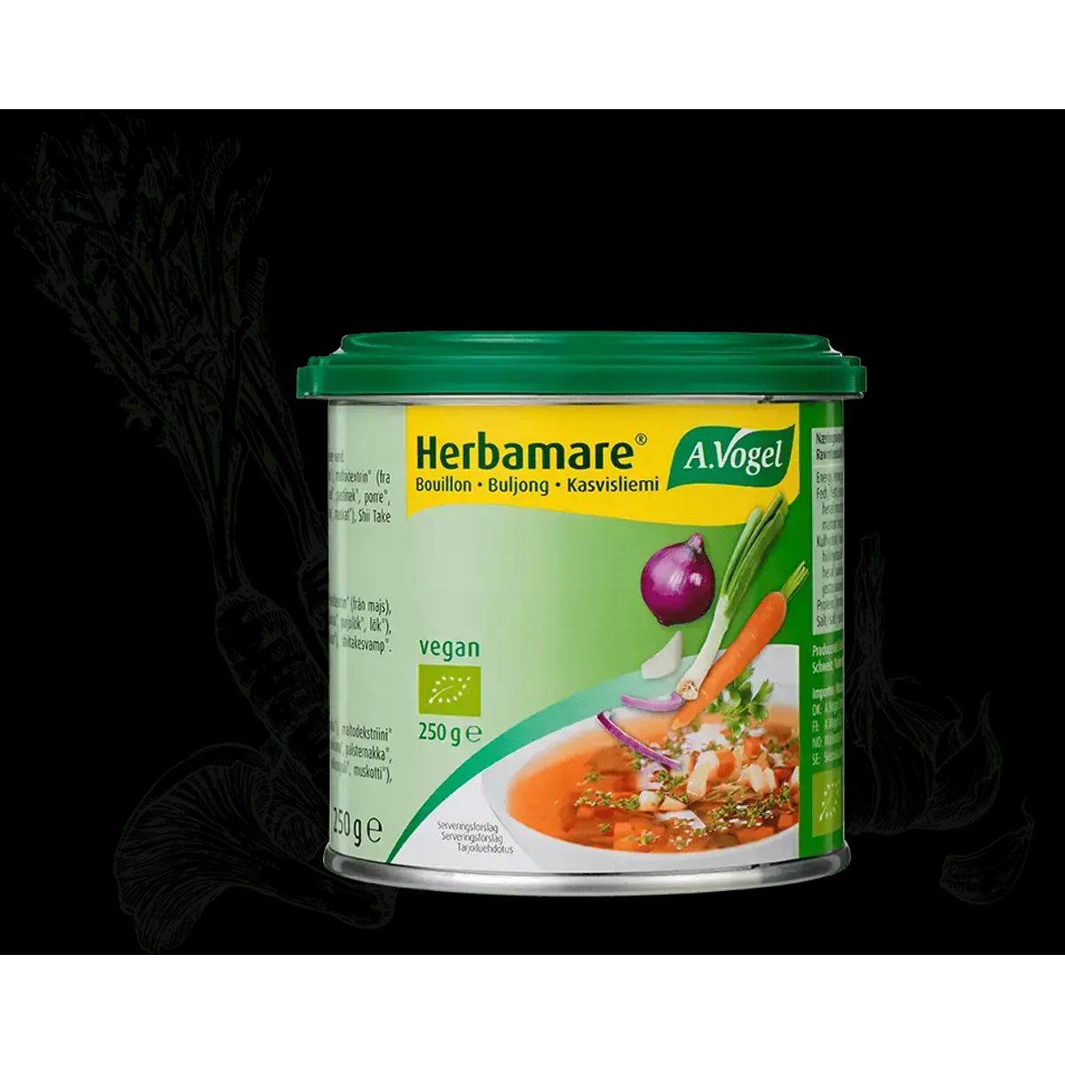 Herbamare økologisk urtebouillon - 250 gram