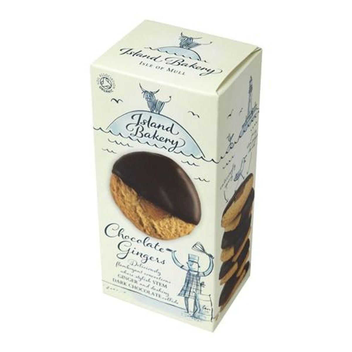 Island Bakery Organics Chocolate Gingers - 150 gram