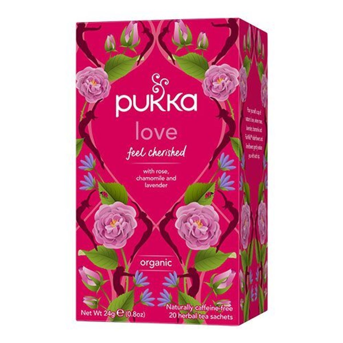 Pukka Love te økologisk - 20 breve