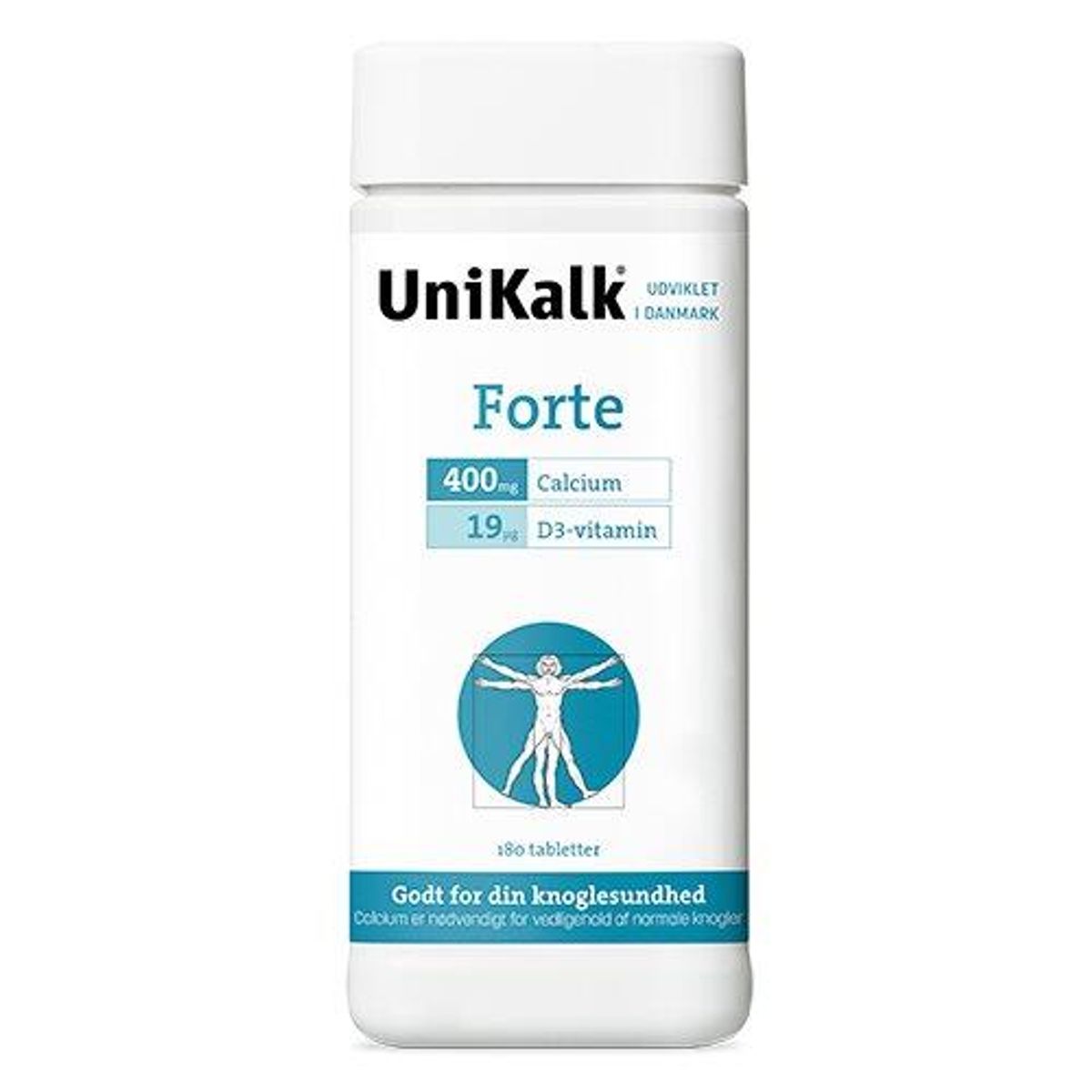 Unikalk Forte - 180 tabletter