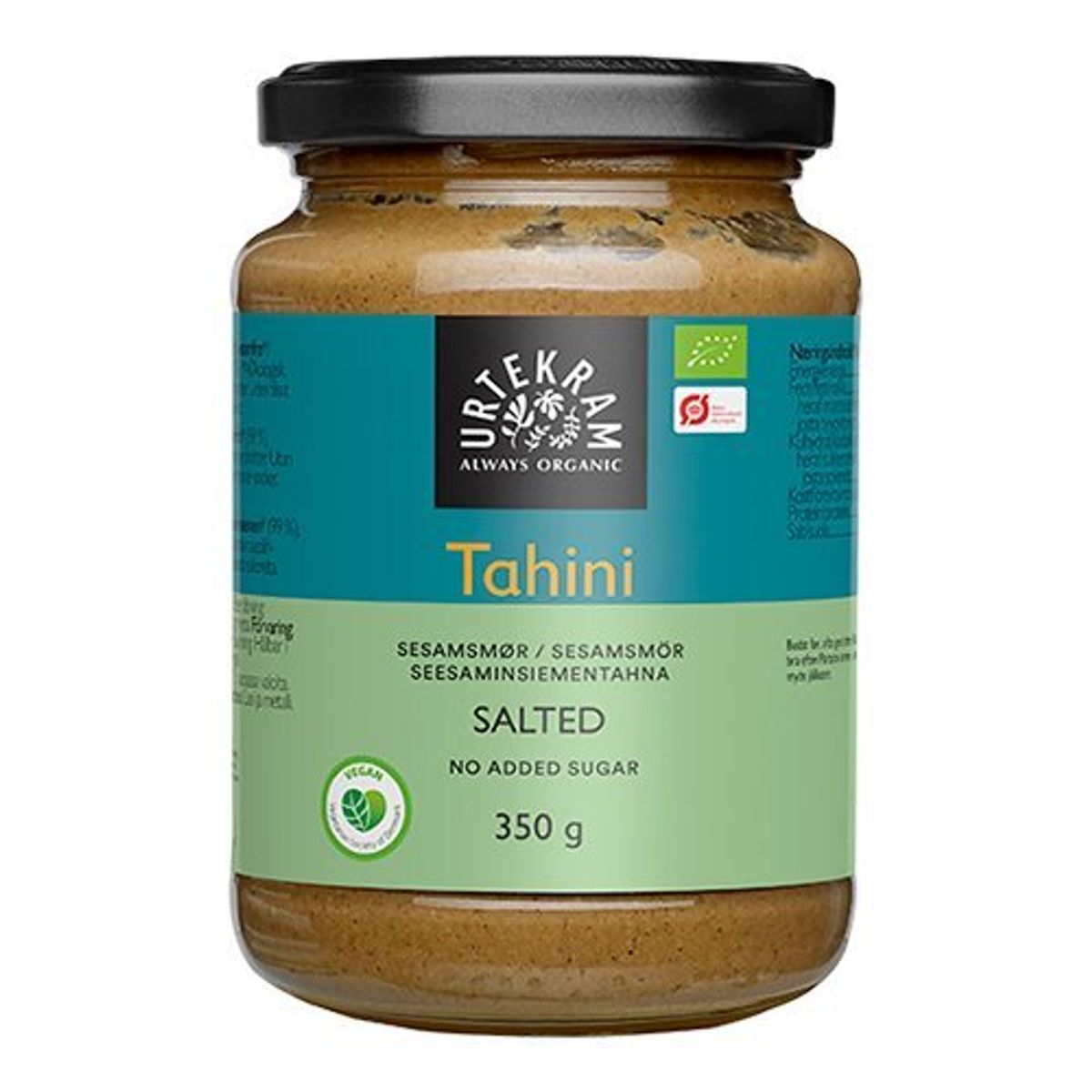 Tahin Med Salt Økologisk - 350 gram