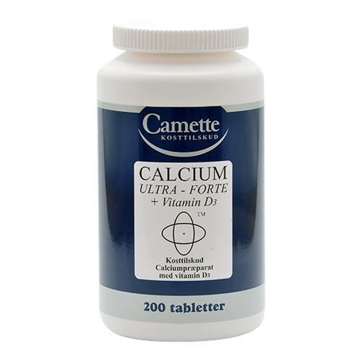 Calcium Ultra Forte + D vit. - 200 tabletter