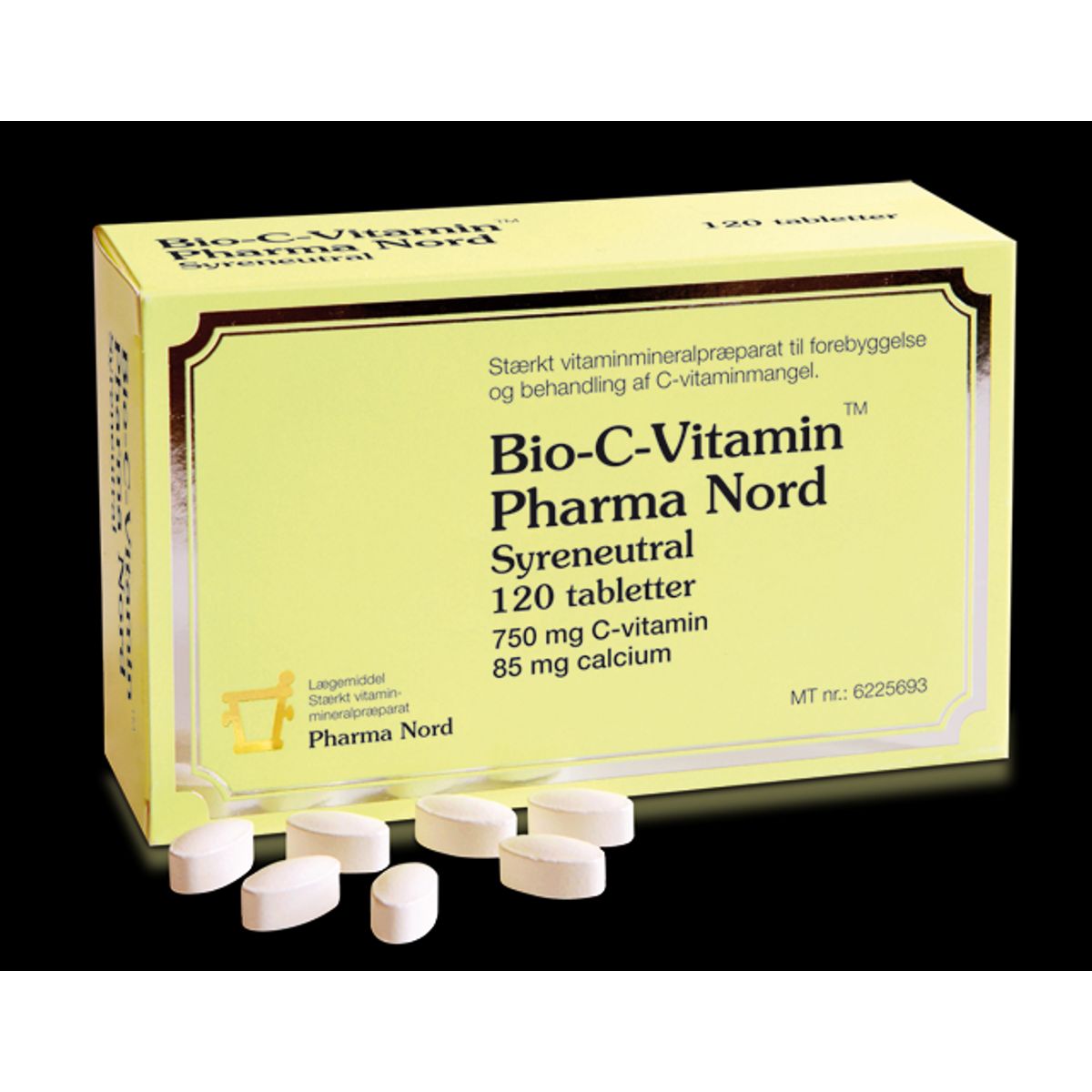 Bio C-Vitamin 750 mg. - 120 tabl.