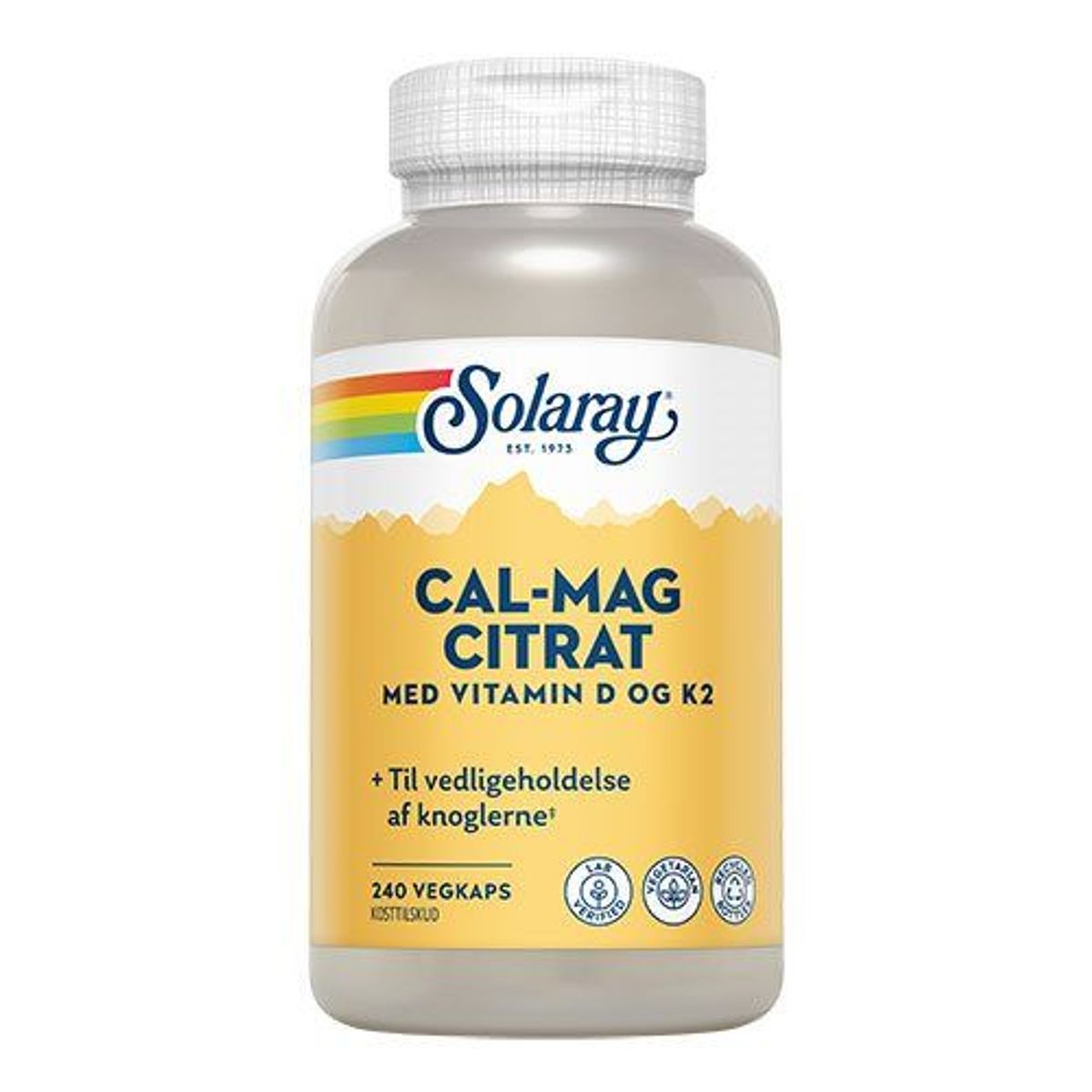 Cal-Mag 25 mcg D+ 50 mcg K2 - 240 kapsler