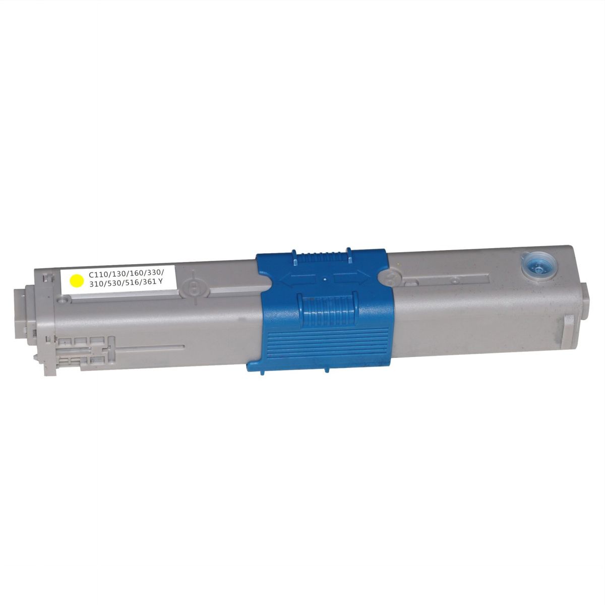 OKI C110Y (44250721) Lasertoner, Gul, Kompatibel, 2500 sider