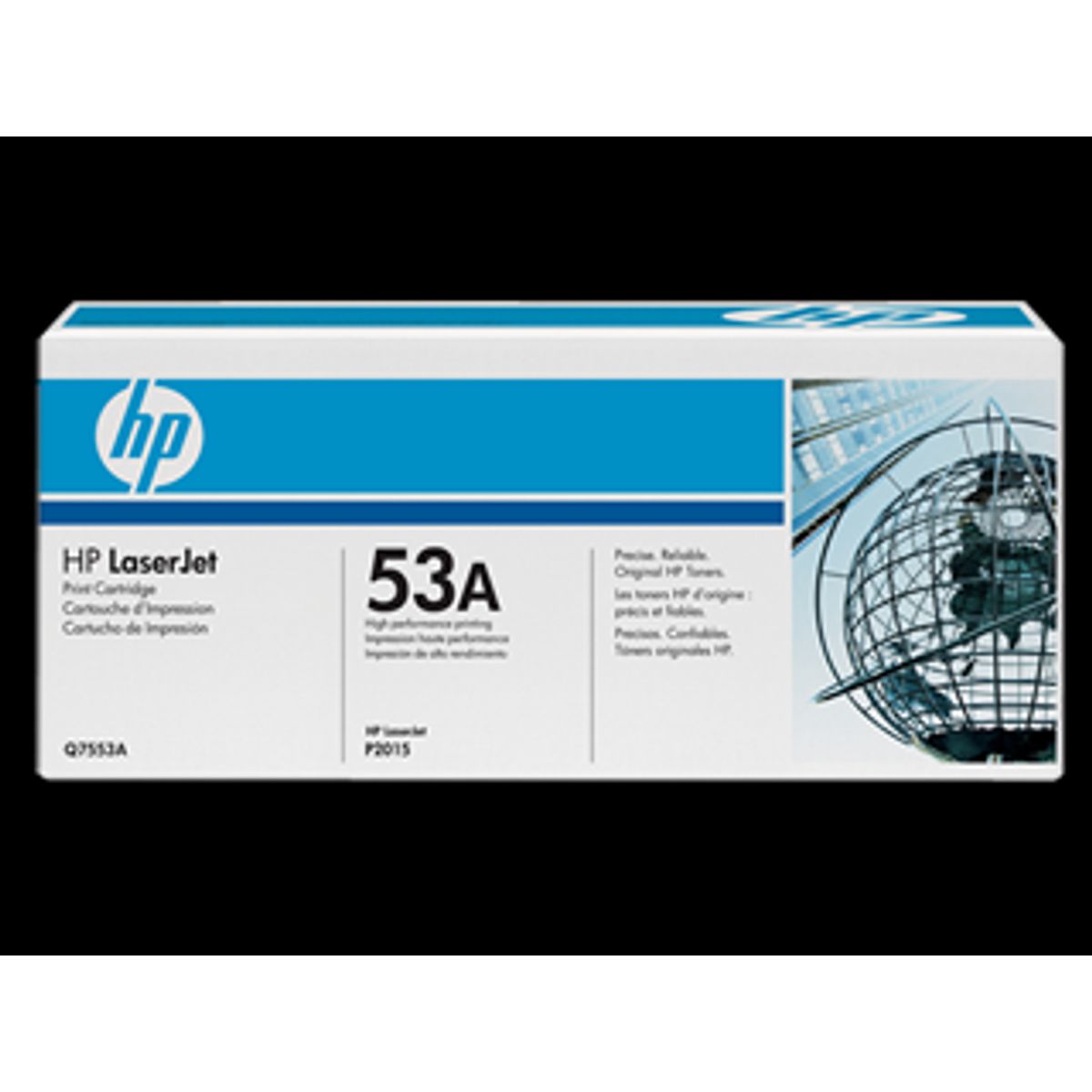 HP 53A - Q7553A Toner Original Sort 3000 sider