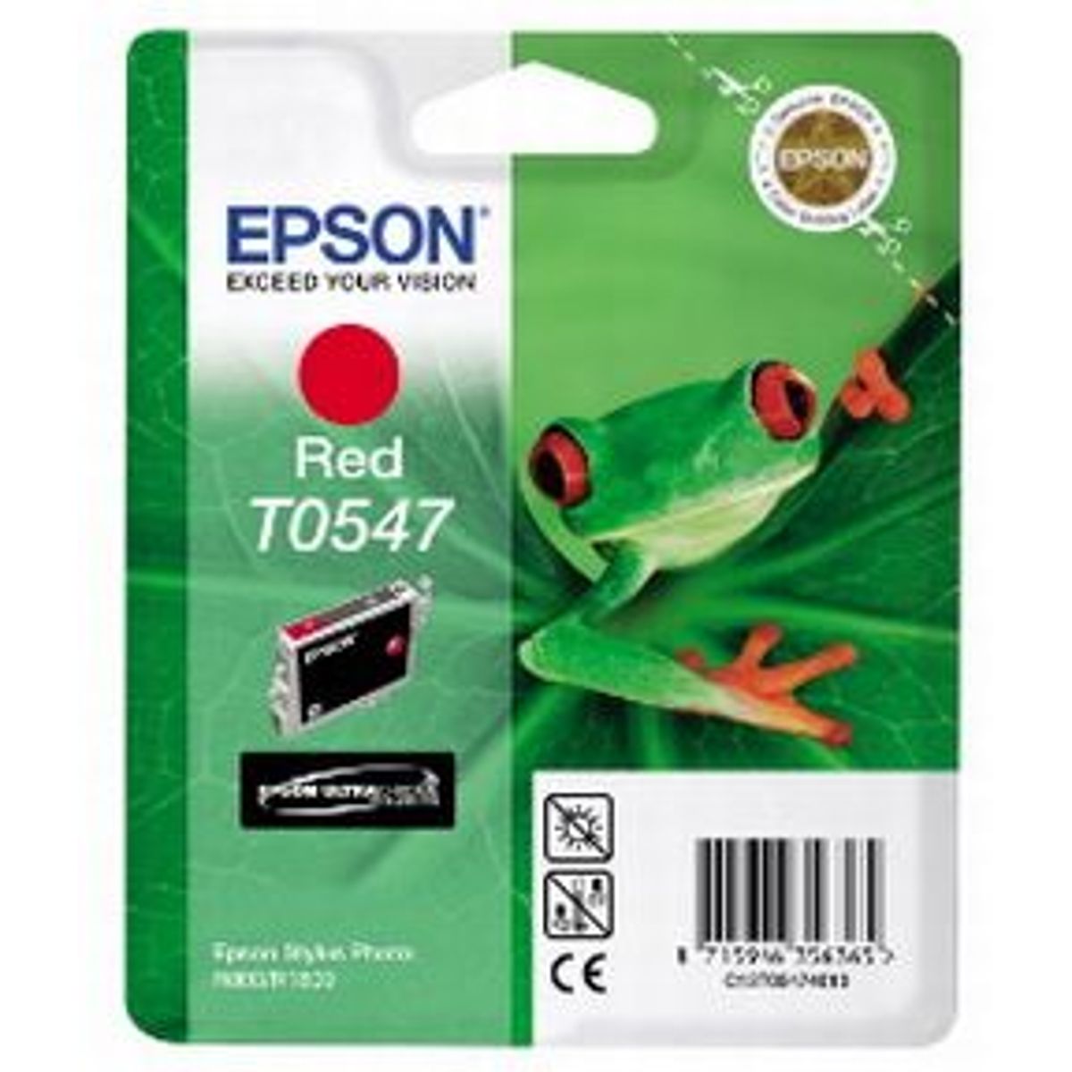 Epson T0547 R - C13T05474010 Original - Rød 400 sider