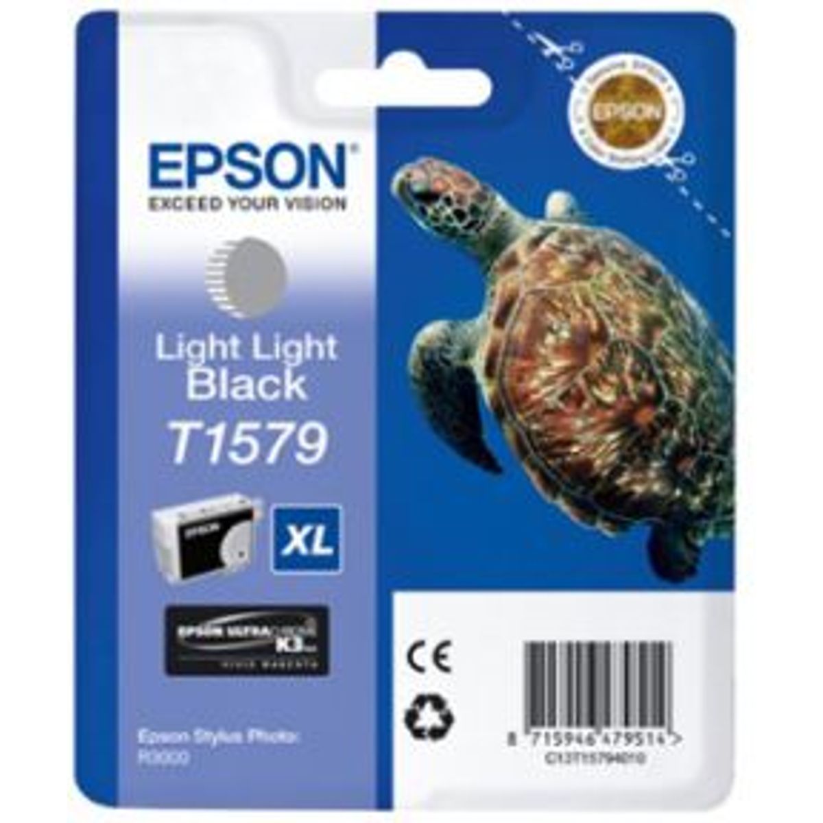 Epson T1579 LLBK - C13T15794010 Original - Lys Lys Sort 25,95 ml