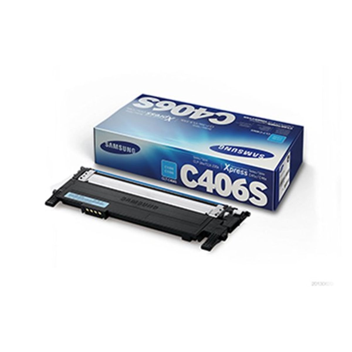 Samsung CLP-360 (CLT-C406/ELS) - ST984A Toner Original Cyan 1000 sider