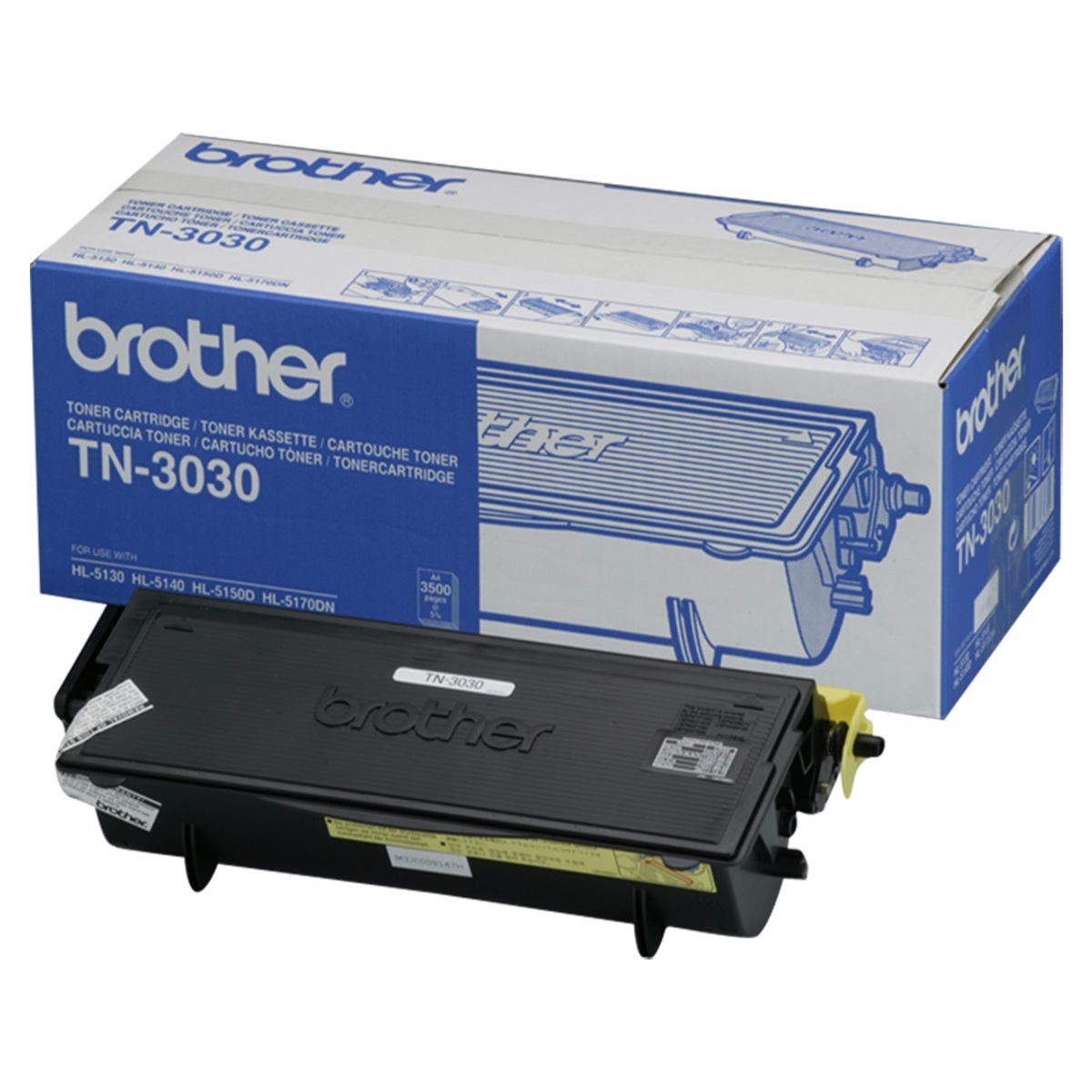 Brother TN3030 BK sort Lasertoner, Original