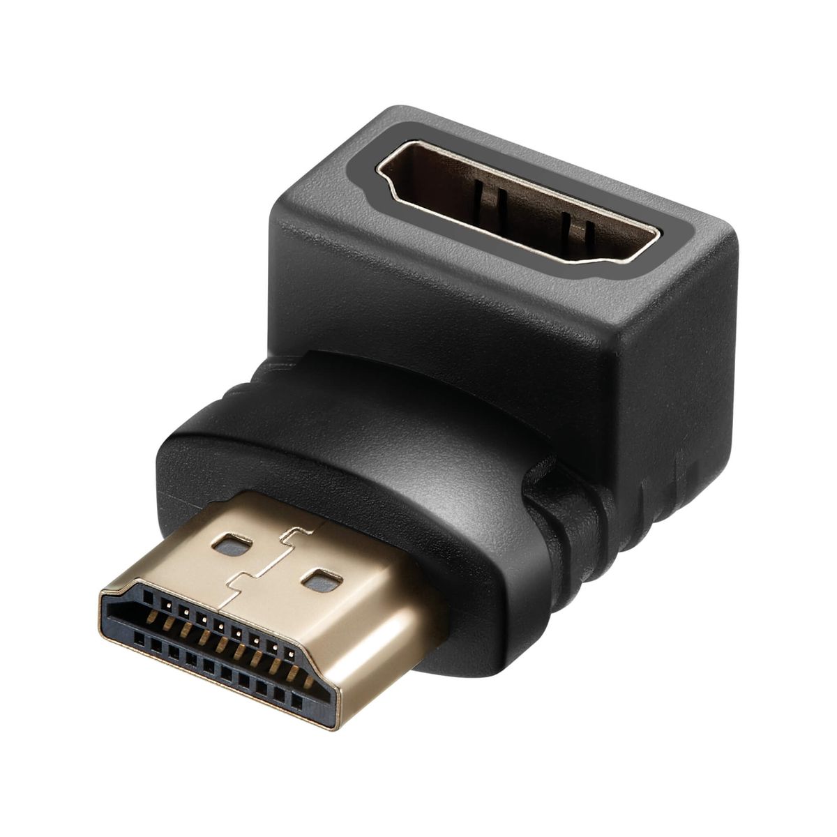 Sandberg HDMI kabel 2.0 vinklet adapterstik