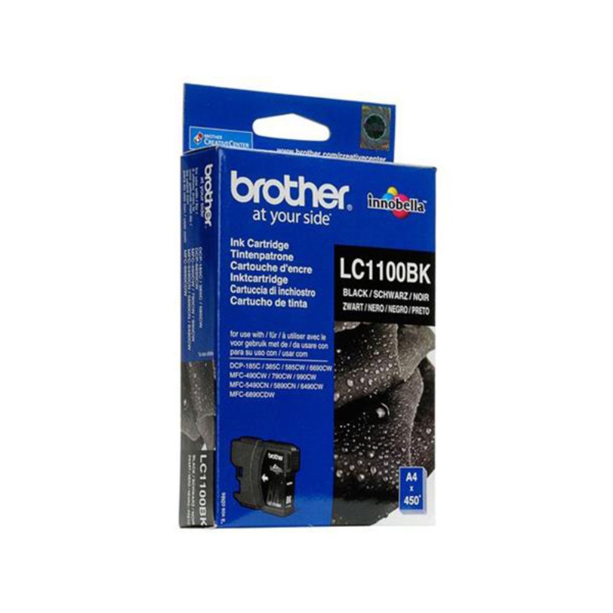 Brother LC1100 BK blækpatron - Original - Sort 12,95 ml