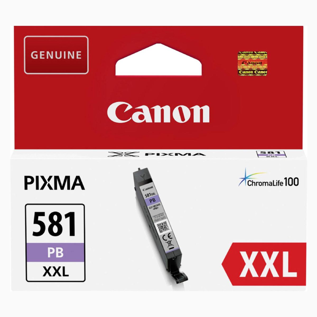 Canon CLI-581 XXL blækpatron - 1999C001 Original - Foto blå 11,7 ml